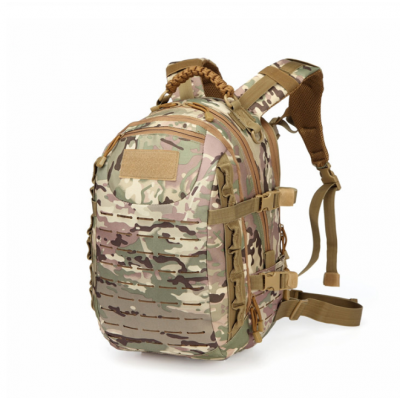 Military Tactical Backpack Expandable Small Lightweight Assault Pack 25L MOLLE Combat Bug Out Bag