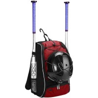 Custom Youth Wheeled Sport Equipment Softball Baseball Bat Bag Backpack