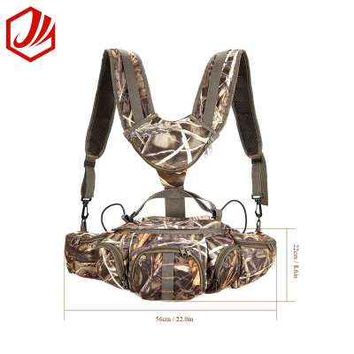 Multifunctional Hunting Waist Shoulder Camo Bag Backpack with  Multi Pocket